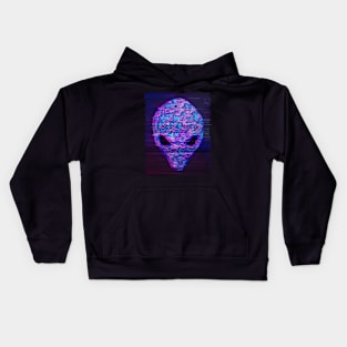 Alien Ufo Halloween Kids Hoodie